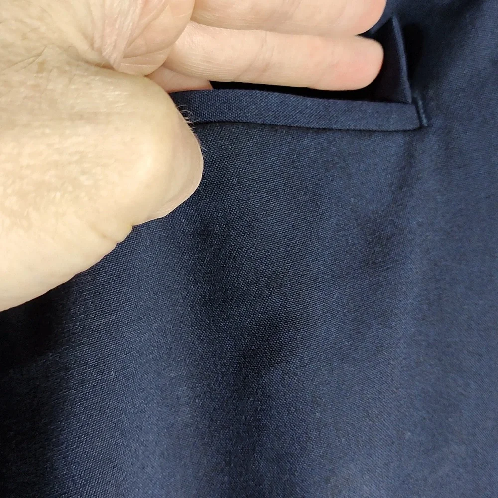 30x30 Blue Slim Fit Stretch Dress Pants Like New